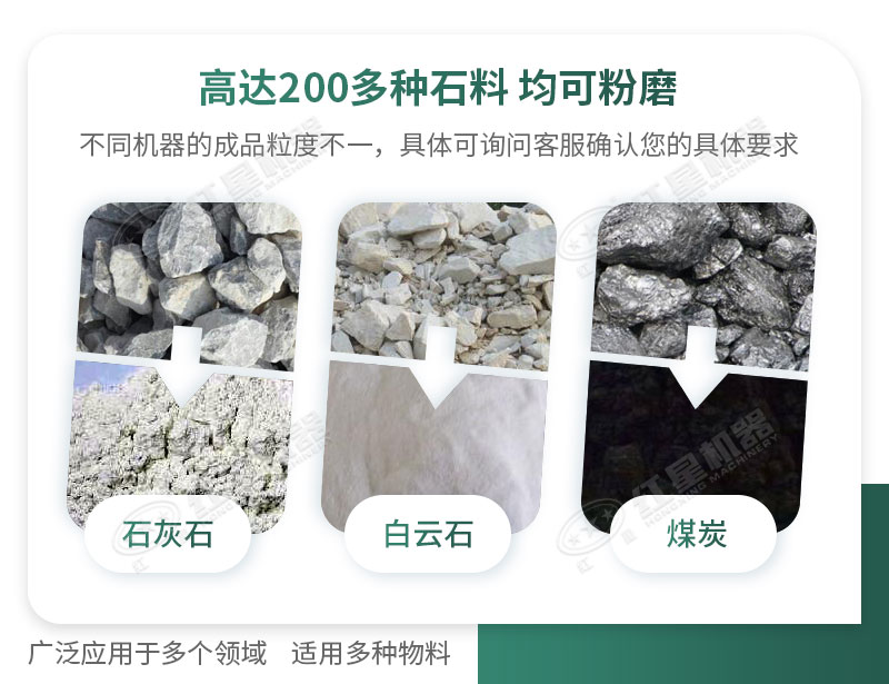 開廠如何選擇磨粉機(jī)型號？磨粉碎機(jī)有哪些型號？